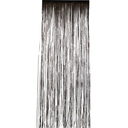 Black door curtain 244 x 91cm