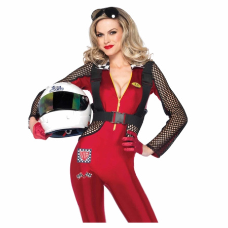 Formule 1 pitstop poes dames kostuum