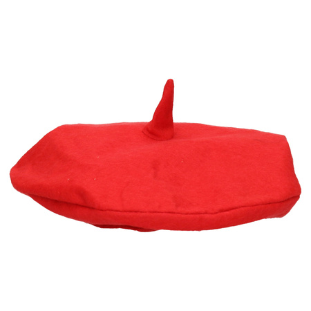 Red french beret