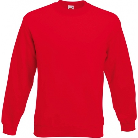 Fruit of the Loom sweater red