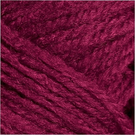 Fuchsia pink acrylic yarn 80 meter
