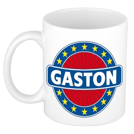 Gaston naam koffie mok / beker 300 ml
