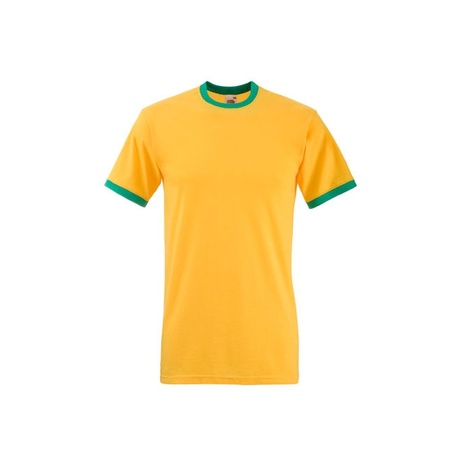 Yellow/green ringer t-shirt