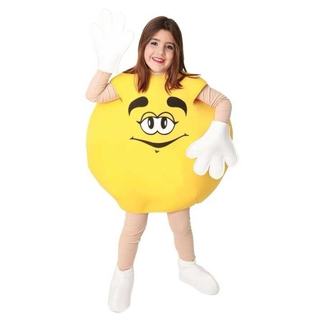 Yellow candy costume children