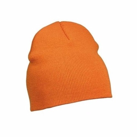 Basic winterhat orange for men
