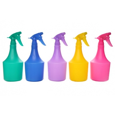 Colored spray bottle 1 liter
