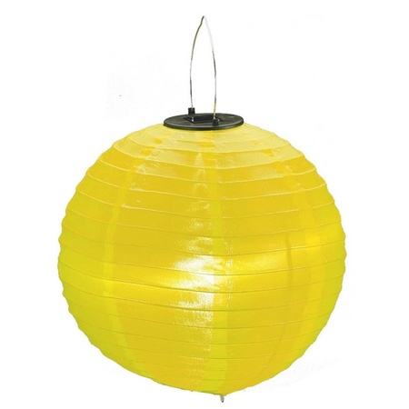 6x colored garden solar lanterns 30 cm