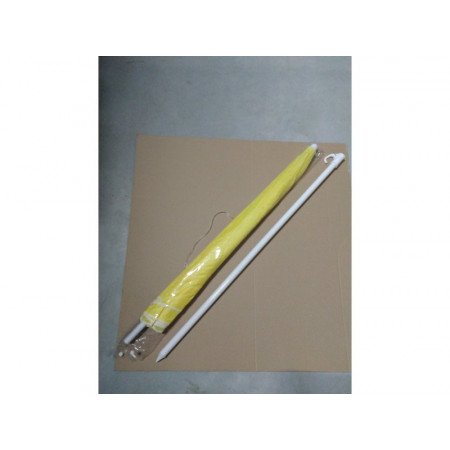 Nylon yellow parasol 150 cm