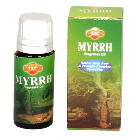 Fragrance oil myrrh 10 ml bottle