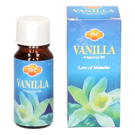 Fragrance oil vanilla 10 ml bottle