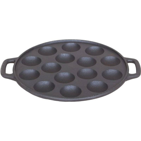 Cast iron mini pancakes pan 25 cm