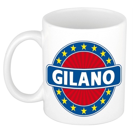 Gilano naam koffie mok / beker 300 ml