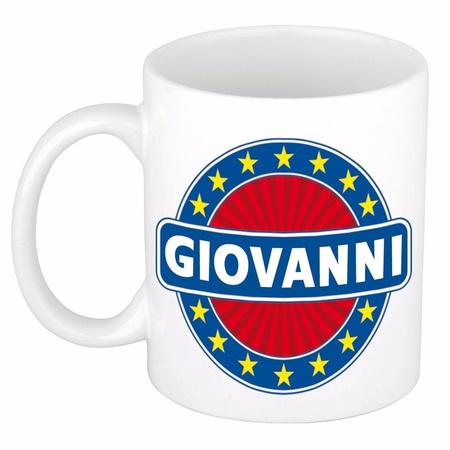 Giovanni naam koffie mok / beker 300 ml