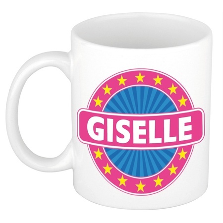 Giselle naam koffie mok / beker 300 ml