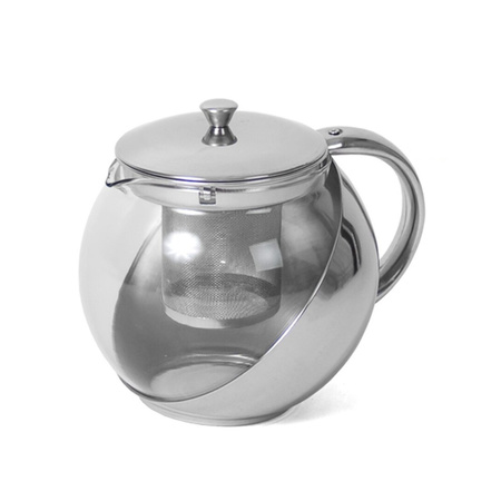 Glass  teapot 1,1 liters with filter