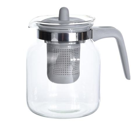 Teapot with grey filter 1500 ml