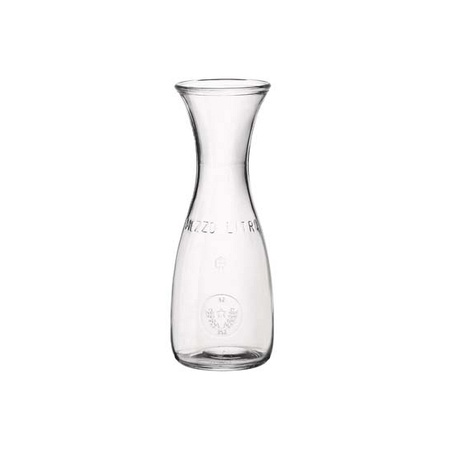 Glass water carafe 0,5 liters