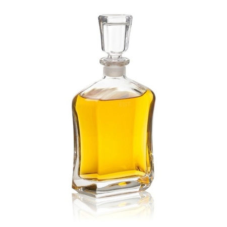 Glazen whisky/water karaf 700 ml/26 cm kristal