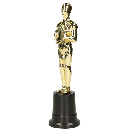 Golden trophy movie stars 22 cm