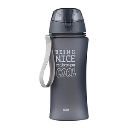 Grey drinking/water bottle 480 ml