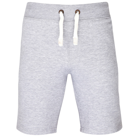 Grey campus shorts for men
