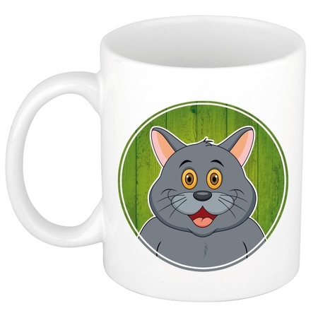 Cat mug for children 300 ml
