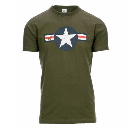 Groen t-shirt United States Air Force
