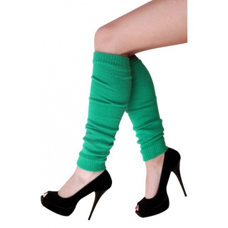 Green leg warmers