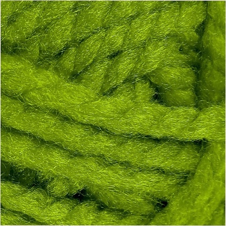 Groene maxi acryl wol/garen 35 meter