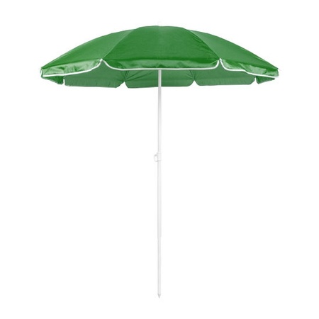 Groene strand parasol van nylon 150 cm