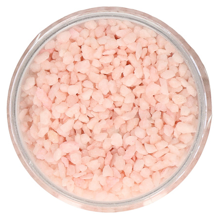 Grof decoratie zand/kiezels zalm roze 500 gram
