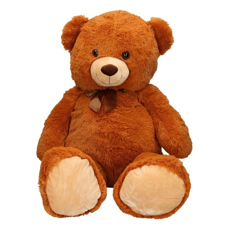 Large plush bear brown 100 cm