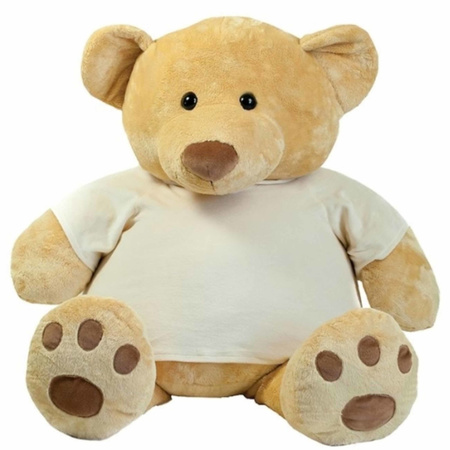 Grote lichtbruine teddybeer Honey 86 cm
