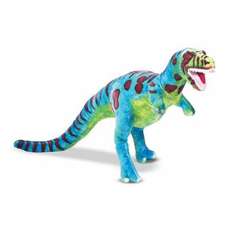 Grote staande dinosaurus knuffel T-Rex  81 cm