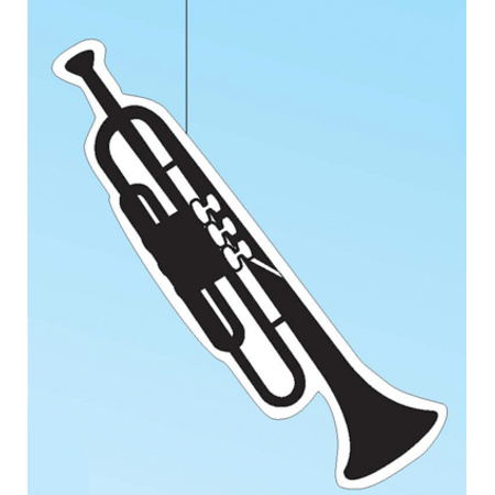 Hangdecoratie trompet