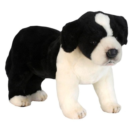 Hansa pluche Border Collie pup knuffel 39 cm