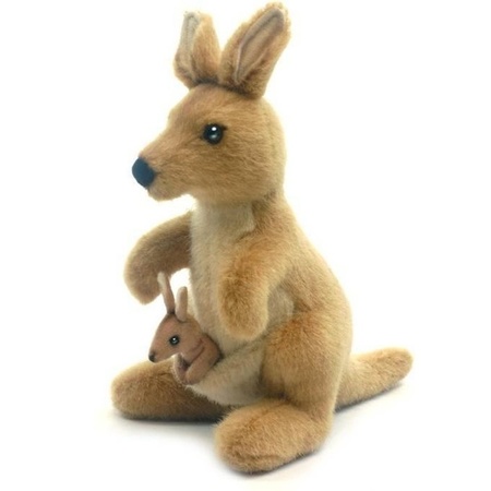 Plush kangoeroe 20 cm