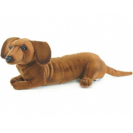 Plush cuddle dachshund brown 40 cm