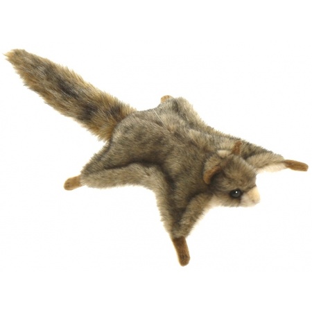 Hansa pluche vliegende eekhoorn knuffel 21 cm