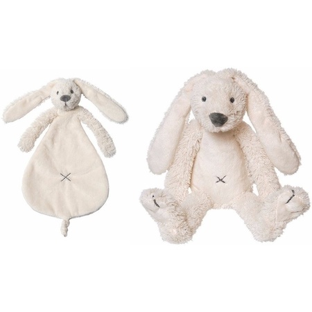 Happy Horse Richie bunny white cuddle cloth and toy 