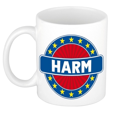 Harm naam koffie mok / beker 300 ml