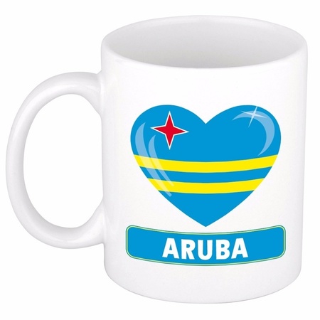 Heart Aruba mug 300 ml