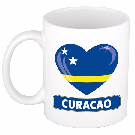 Heart Curacao mug 300 ml