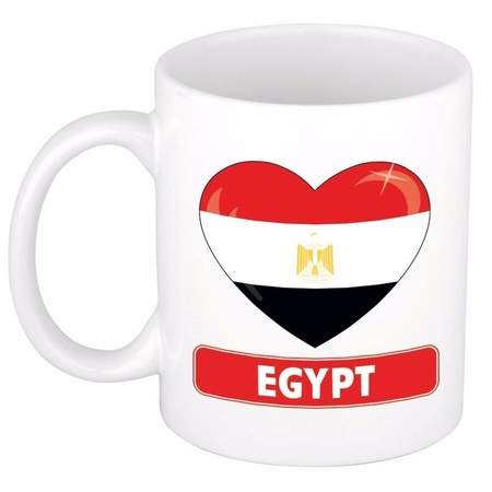Hartje Egypte mok / beker 300 ml