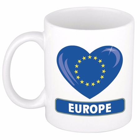 Heart Europe mug 300 ml