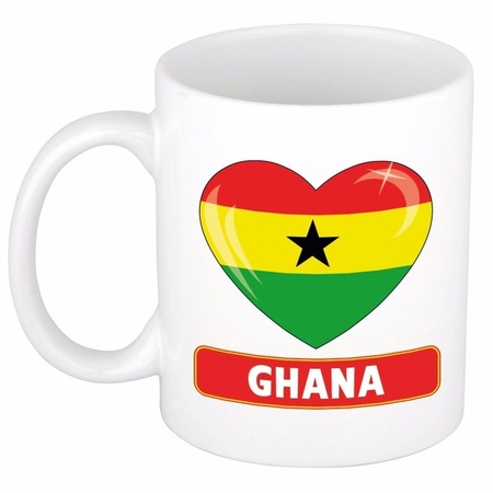 Heart Ghana mug 300 ml