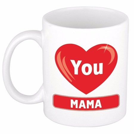 Mama/Mum birthday present set mug + card