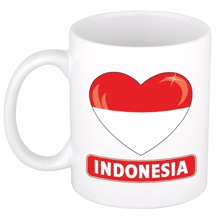 Heart Indonesia mug 300 ml