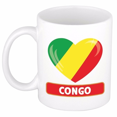 Hartje Kongo mok / beker 300 ml