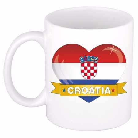 Heart Croatia mug 300 ml